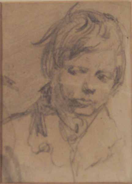 Head of a Boy Looking to His Right